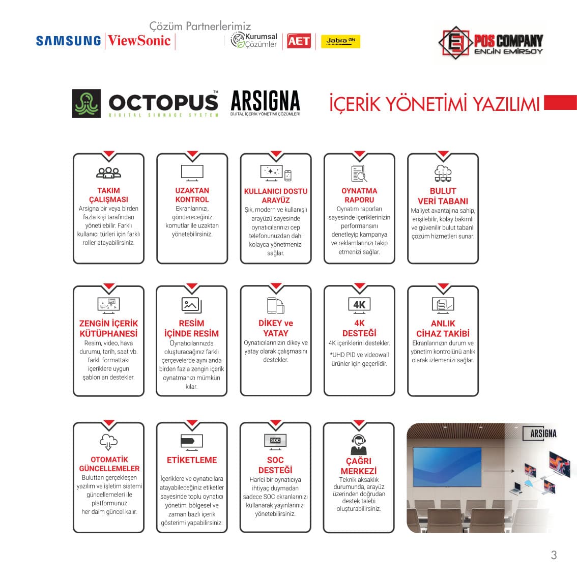 POS COMPANY — İçerik yönetimi yazılımı